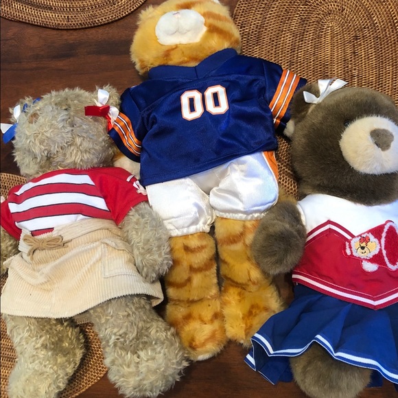 Build-A-Bear Other - Build A Bear lot of three animals/outfits